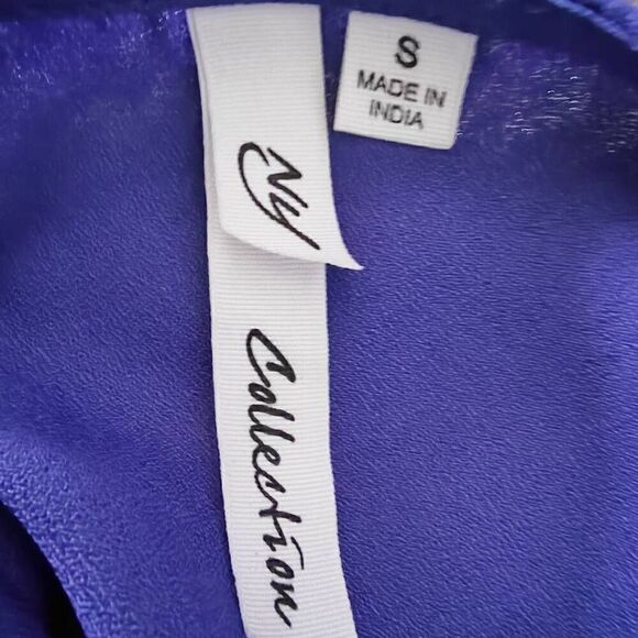 NY Collection Babydoll Blouse -A - Picture 2 of 2